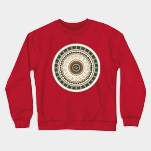 Mandala Meditation Yoga Circle Positive Vibe Crewneck Sweatshirt